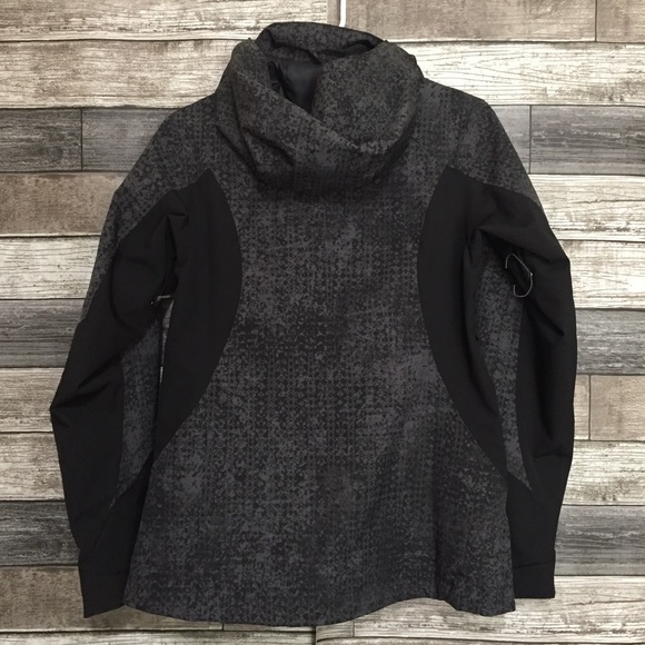 Eddie Bauer Weatheredge Plus Jacket Women’s XS Black Gray Ski Snowboarding - Picture 5 of 13